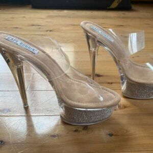 Cape Robbin 4" Heels with Rhinestones